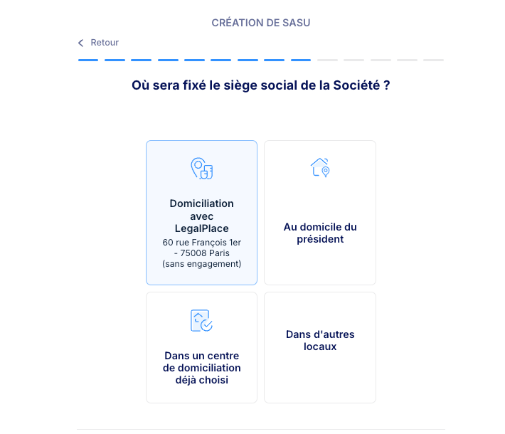 Créer sa société en 10mn